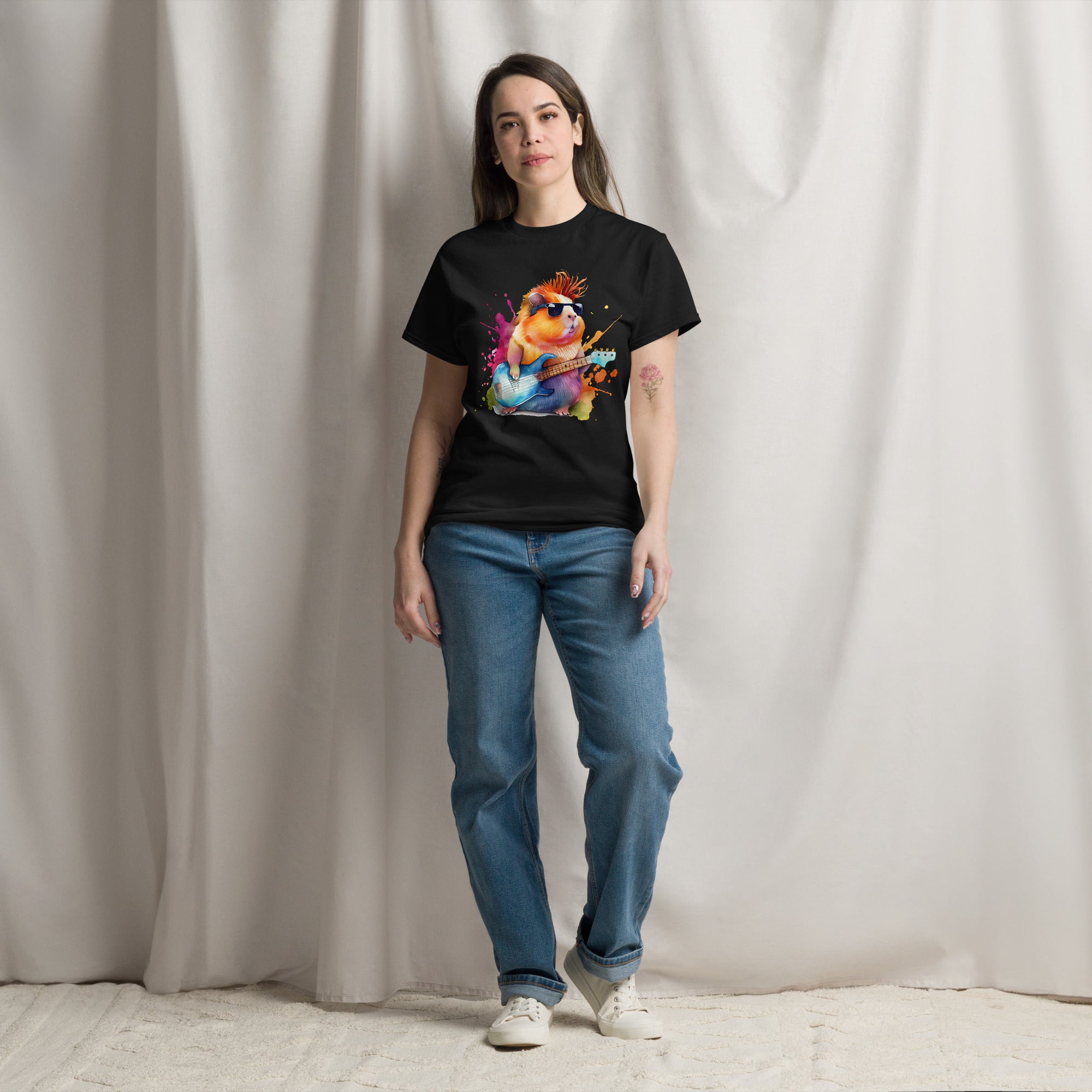 Guinea Pig Rock Star Tee
